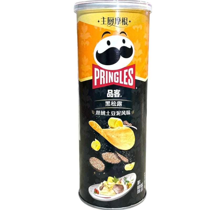 Pringles Black Truffle and Mashed Potatoes - Gusto tartufo nero e purea di patate - 80g