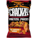 Crackzel Hot Buffalo Wings - Pretzel gusto alette piccanti - 85g