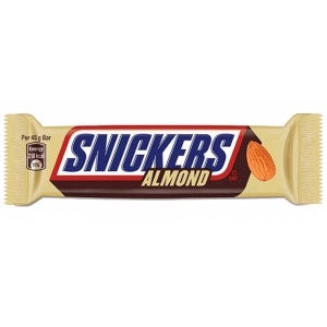 Snickers Almond - Barretta di Cioccolato gusto Mandorla - 50g