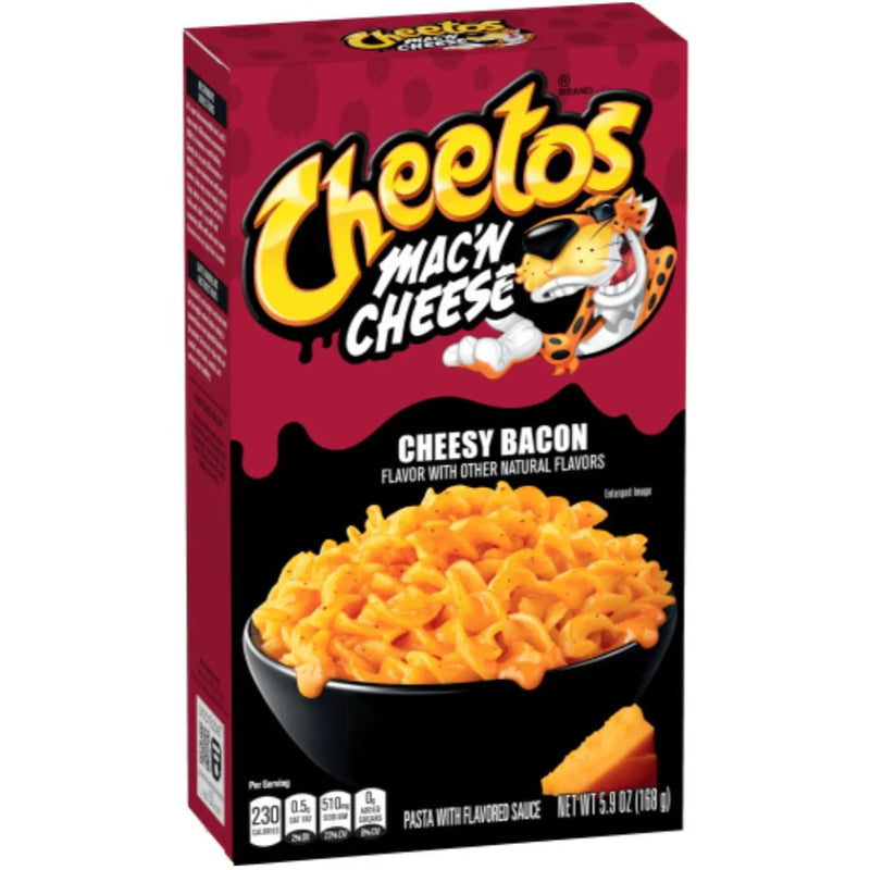 Cheetos Mac'n Cheese Cheesy Bacon - Pasta al gusto di formaggio e bacon - 168g