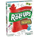 Fruit Roll-Ups Strawberry Blast With Tongue Tattoos - Caramella al gusto di fragola con tatuaggi per lingua