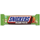 Snickers Kesar Pista - Barretta di cioccolato con Mandorle, Zafferano e Pistacchio - 50g