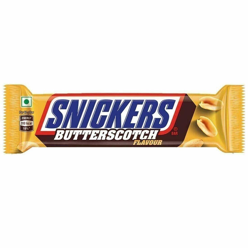 Snickers Butterscotch - Barretta di cioccolato al latte con arachidi - 50g