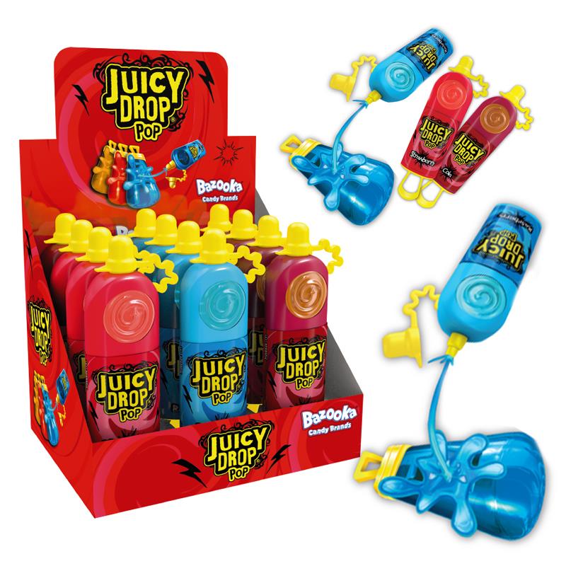 Juicy Drop Pop - Lecca Lecca con caramella liquida - 26g