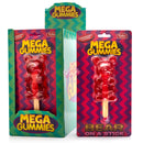 Mega Gummies Bear on a stick - Maxi caramella gommosa a forma di orso  - 120g