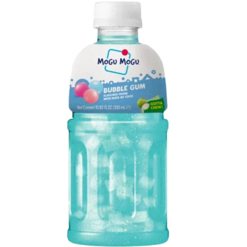 Mogu Mogu Bubble Gum - Bibita al gusto di gomma da masticare e Nata de Coco - 320ml