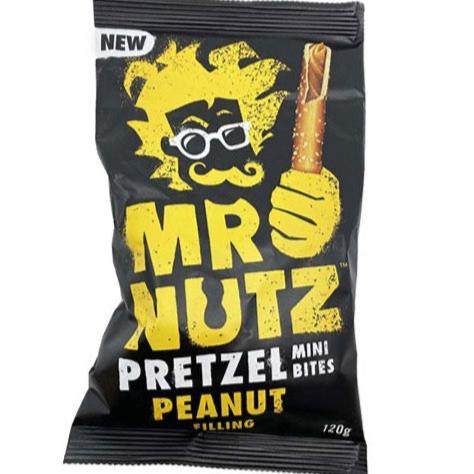 Mr Nutz Pretzel Peanut - Pretzel gusto arachidi - 120g