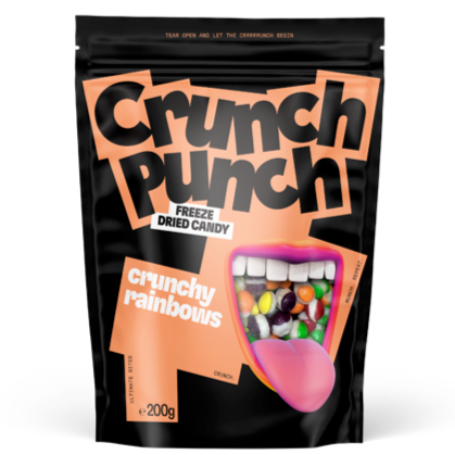 Crunch Punch - Crunchy Rainbows - Caramelle Liofilizzate - 200g