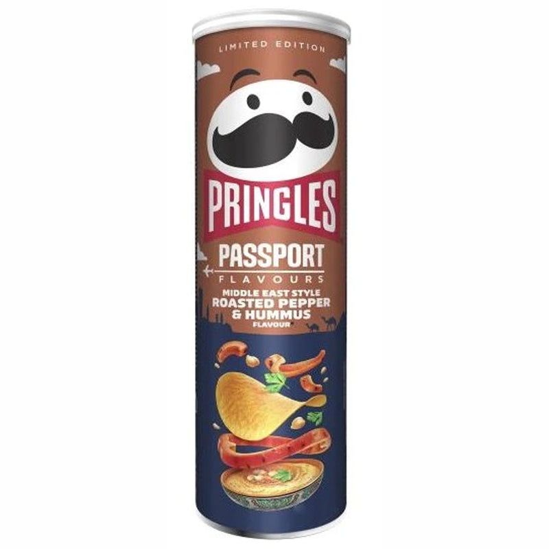 Pringles Passport Moroccan Style  Limited Edition - Gusto Peperoni e Hummus di Ceci - 185g