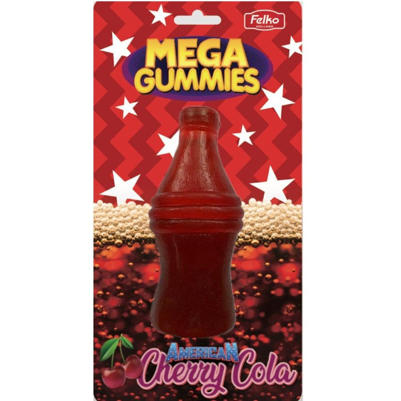 Mega Gummies Cherry Cola - Maxi caramella gommosa al gusto di cola alla ciliegia - 120g