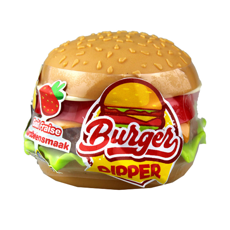 Funny Candy Burger Dipper - Lecca lecca con polvere aspra a forma di Hamburger - 21g