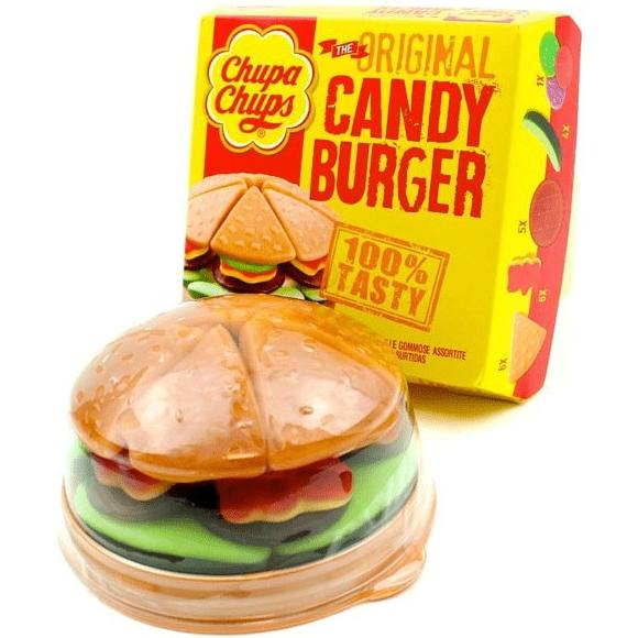 Chupa Chups Candy Burger - Caramelle gommose a forma di Hamburger - 130g