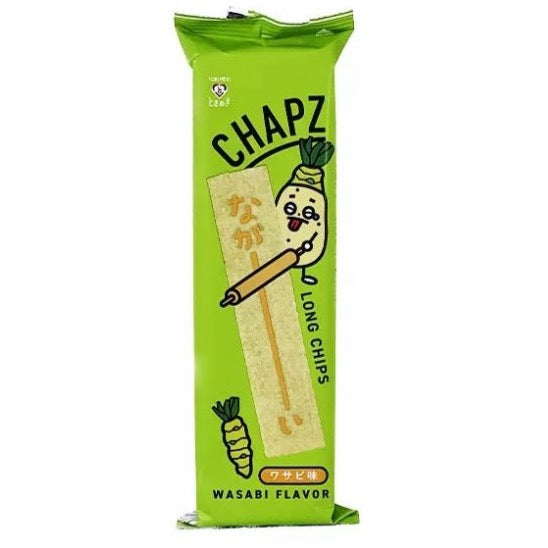 Tokimeki Chapz Long Chips - Patatine Extra lunghe gusto WASABI - 75g