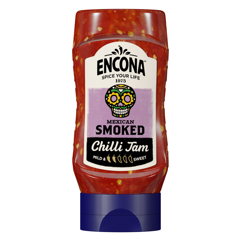 Encona Mexican Smoked - Salsa Barbecue Piccante  - 285ml