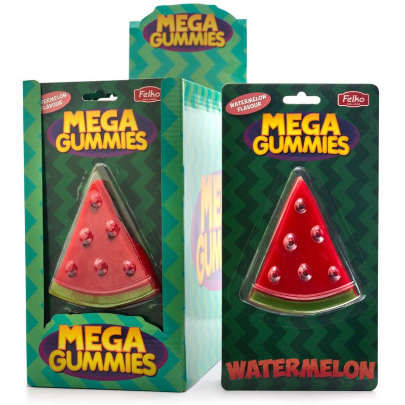 Mega Gummies Watermelon - Maxi caramella gommosa gusto anguria - 120g