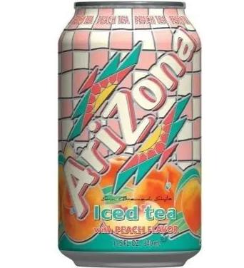 Arizona Iced Tea  Peach- Tè freddo alla Pesca - 330ml