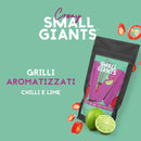 Small Giants - Grilli essiccati gusto Chilli e Lime - 20 g