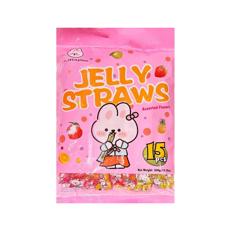Jelly Straws - 15 Gelatine Alla Frutta - 300g