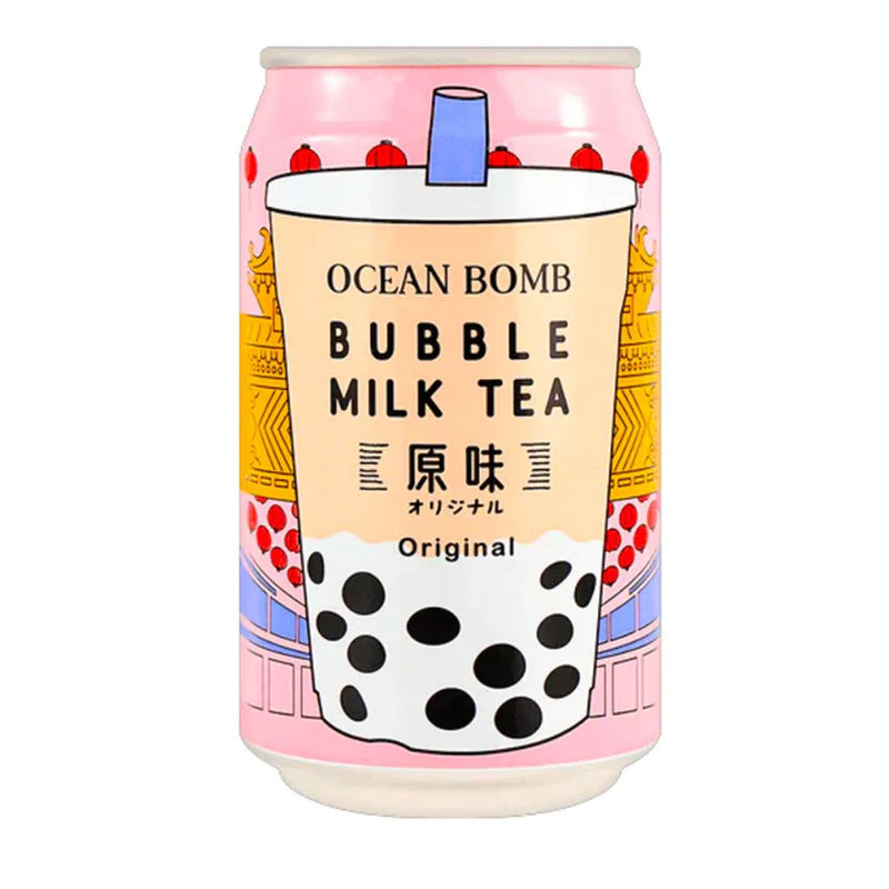 Ocean Bomb Bubble Milk Tea Drink - Tè al gusto Latte & Tapioca - 315ml
