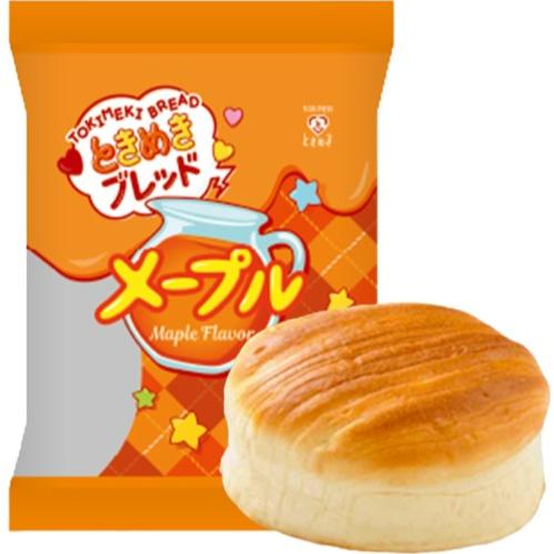 Tokimeki Japanese bread maple flavor - Panino soffice al gusto d'acero - 70g