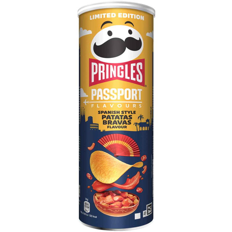 Pringles Passport Spanish style Patatas Bravas - Limited Edition - 165 gr