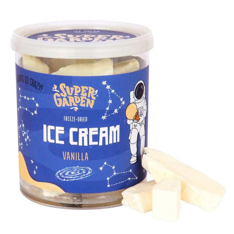 Super Garden Ice Cream Vanilla - Gelato Liofilizzato gusto vaniglia - 35g