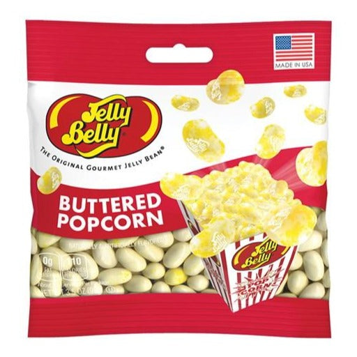 Jelly Belly Buttered Popcorn - Caramelle gusto Popcorn al Burro - 70g