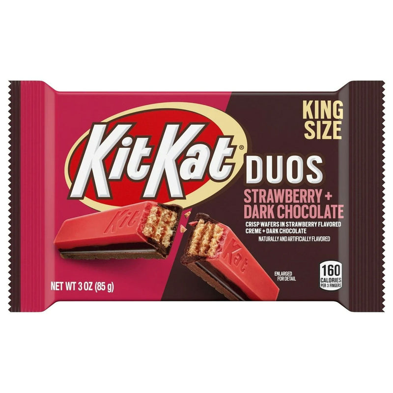 KitKat Duos Strawberry & Dark Chocolate Limited Edition - Gusto Fragola e Cioccolato - 42g
