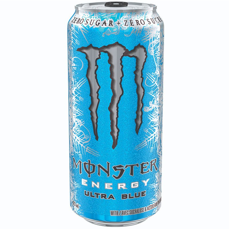 Monster Energy Ultra Blue - Gusto Agrumi e Bacche - 473ml