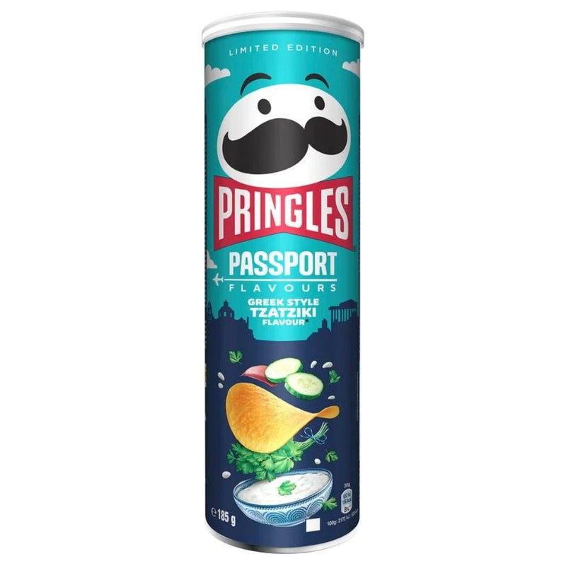 Pringles Passport Tzatziki Limited Edition - Gusto salsa Tzatziki - 185g