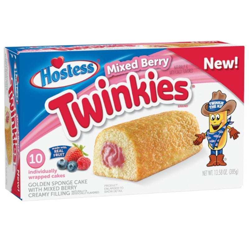 Hostess Twinkies Mixed Berry - Pan di Spagna con Crema di Frutti di Bosco