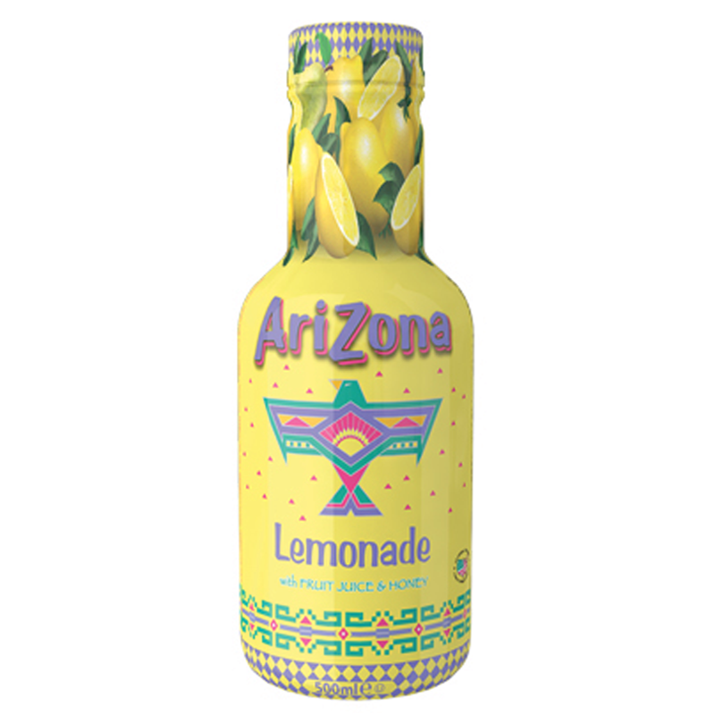 Arizona Lemonade with Fruit Juice & Honey - Bevanda alla Limonata e Miele - 500ml