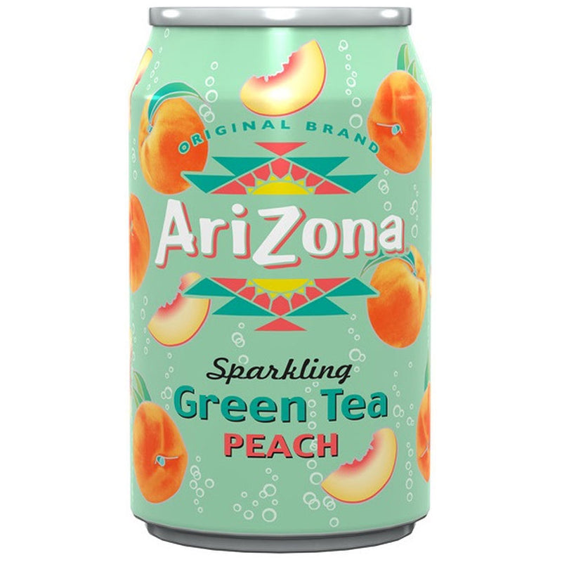 Arizona Sparkling Iced Tea - Peach (Pesca) - 330ml