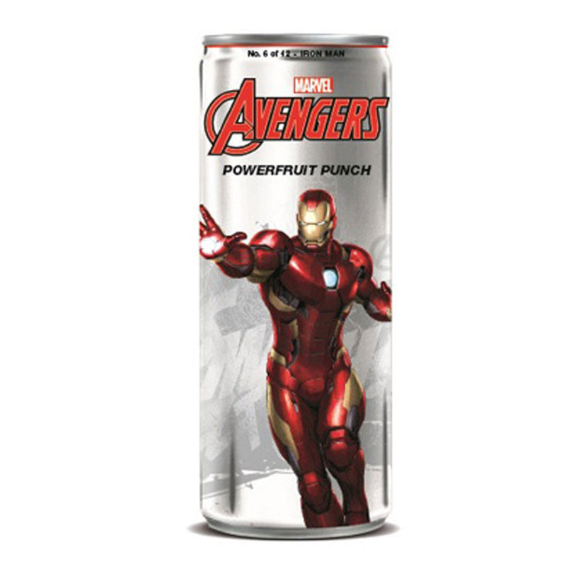 Avengers Iron Man Powerfruit Punch - Bibita ai Frutti di Bosco - LIMITED EDITION - 355ml