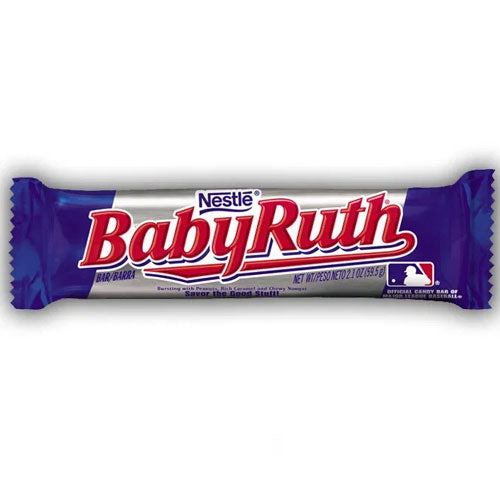Nestlé BabyRuth Bar - Barretta Cioccolato, Arachidi e Caramello - 59,5g