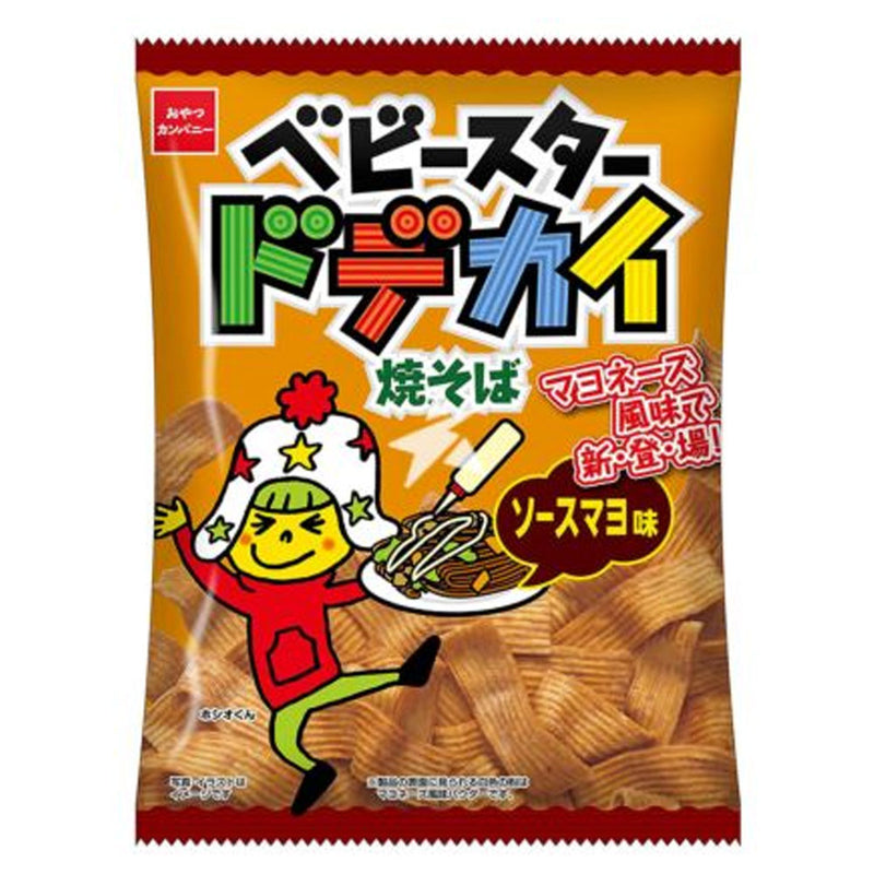 Baby Star Yakisoba Noodles Snack  - Patatine noodles gusto Yakisoba - 88g
