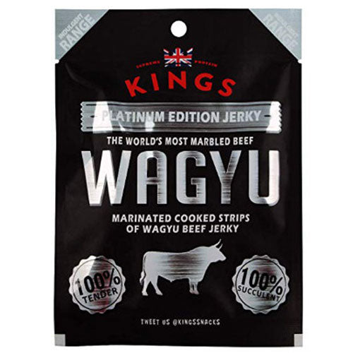 Kings Wagyu Beef Jerky Platinum - Carne secca di Wagyu - 25g