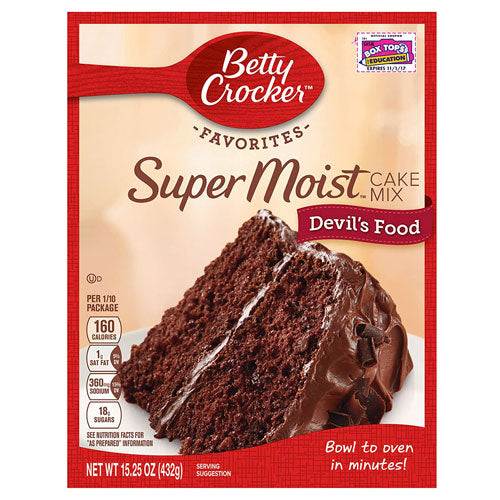 Betty Crocker Super Moist Devil's Food - Preparato per Devil's Food