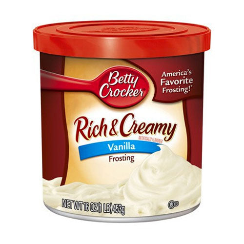Betty Crocker Vanilla Frosting - Frosting alla Vaniglia - 453g