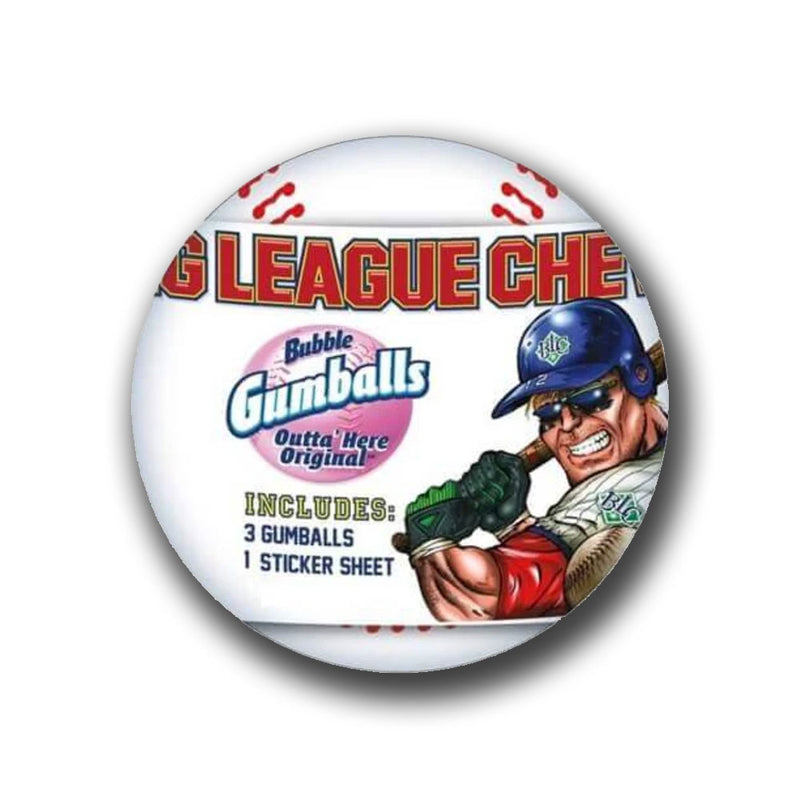 Big League Chew Bubble Gum Baseball - Palla da Baseball con Gomme da Masticare