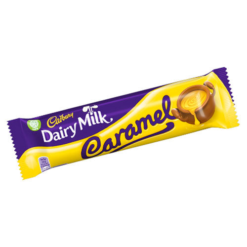 Cadbury Dairy Milk Caramel Bar - Barretta di Cioccolato con Caramello - 45g