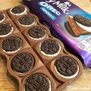 Cadbury Oreo Sandwich - Tavoletta di cioccolato con Oreo XL - 92g