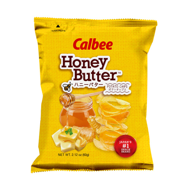 Calbee Honey Butter Chips - Patatine gusto Burro e Miele - 60g