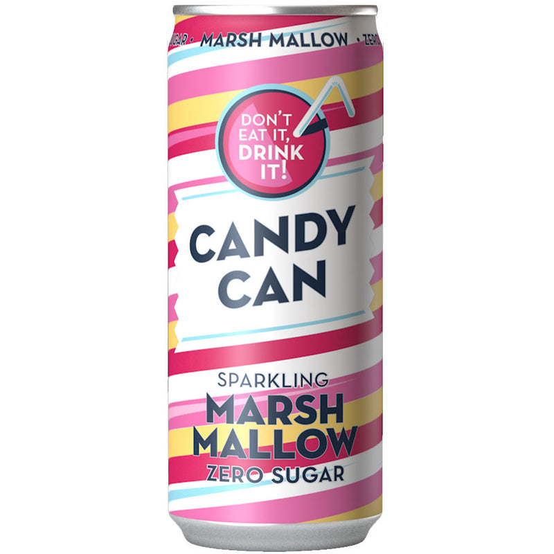 Candy Can Sparkling Marshmallow - Bevanda frizzante gusto Marshmallow - 330ml