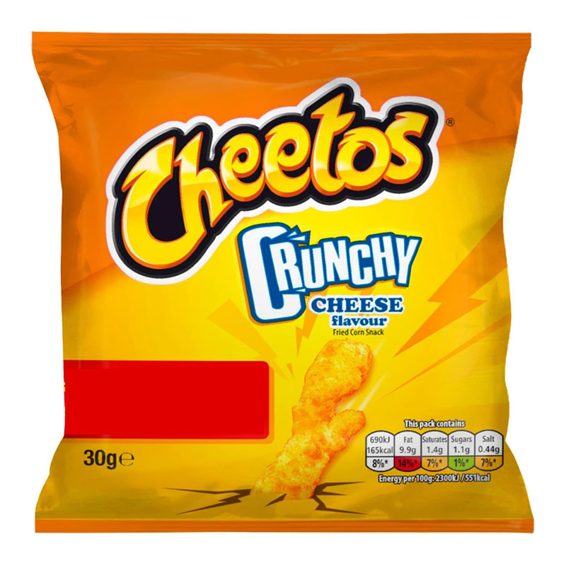 Cheetos Crunchy Cheese - Snack croccanti al Formaggio - 30g