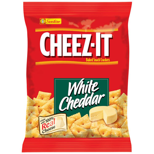Cheez It White Cheddar - Cracker al Formaggio - 42g