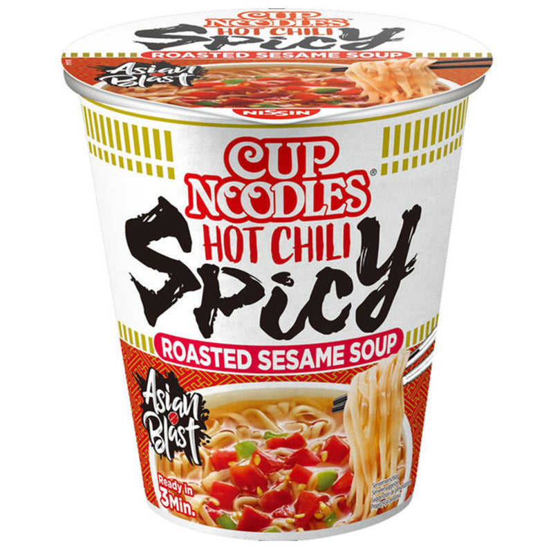 Nissin Cup Noodles Spicy - Ramen istantaneo gusto piccante - 66g
