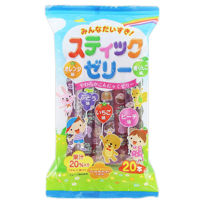 Minna Daisuki Jelly Sticks - Gelatine ai frutti - TikTok - 80g