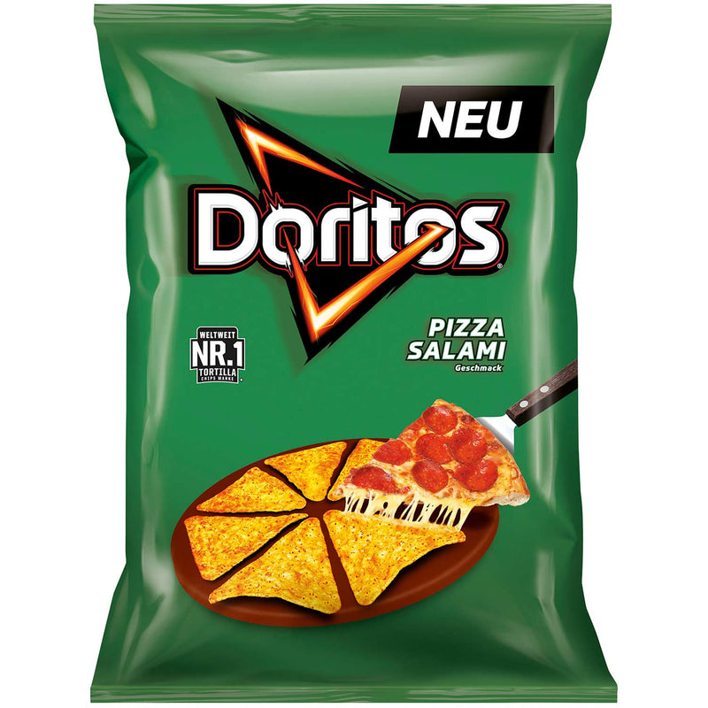 Doritos Pizza Salami - Tortillas al gusto Pizza al Salamino - 110g