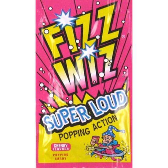 Fizz Wiz Cherry Popping Candy - Caramelle scoppiettanti alla Ciliegia - 5g